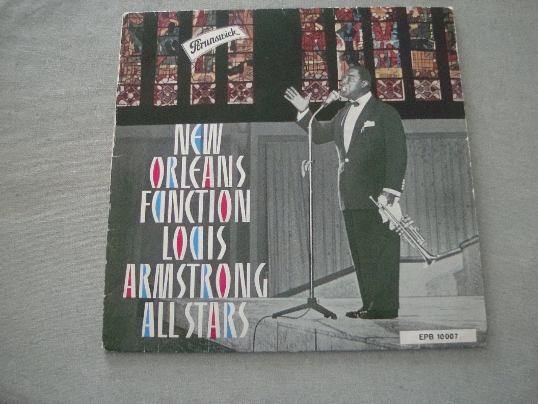 Dischi in vinile: Louis Armstrong - New Orleans Function - BRUNSWICK 7" Vinyl – Usato da Neuenegg venduto da flohcante