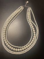 Perlen Kette | NEU | Mehrreihig | Alba Moda |
