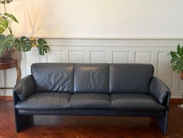 Designer Couch Sofa Beolux Bora Bora 3-Sitzer Anthrazit