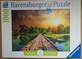 Puzzle 1000 Teile Ravensburger LANDSCHAFT Mystisches Licht