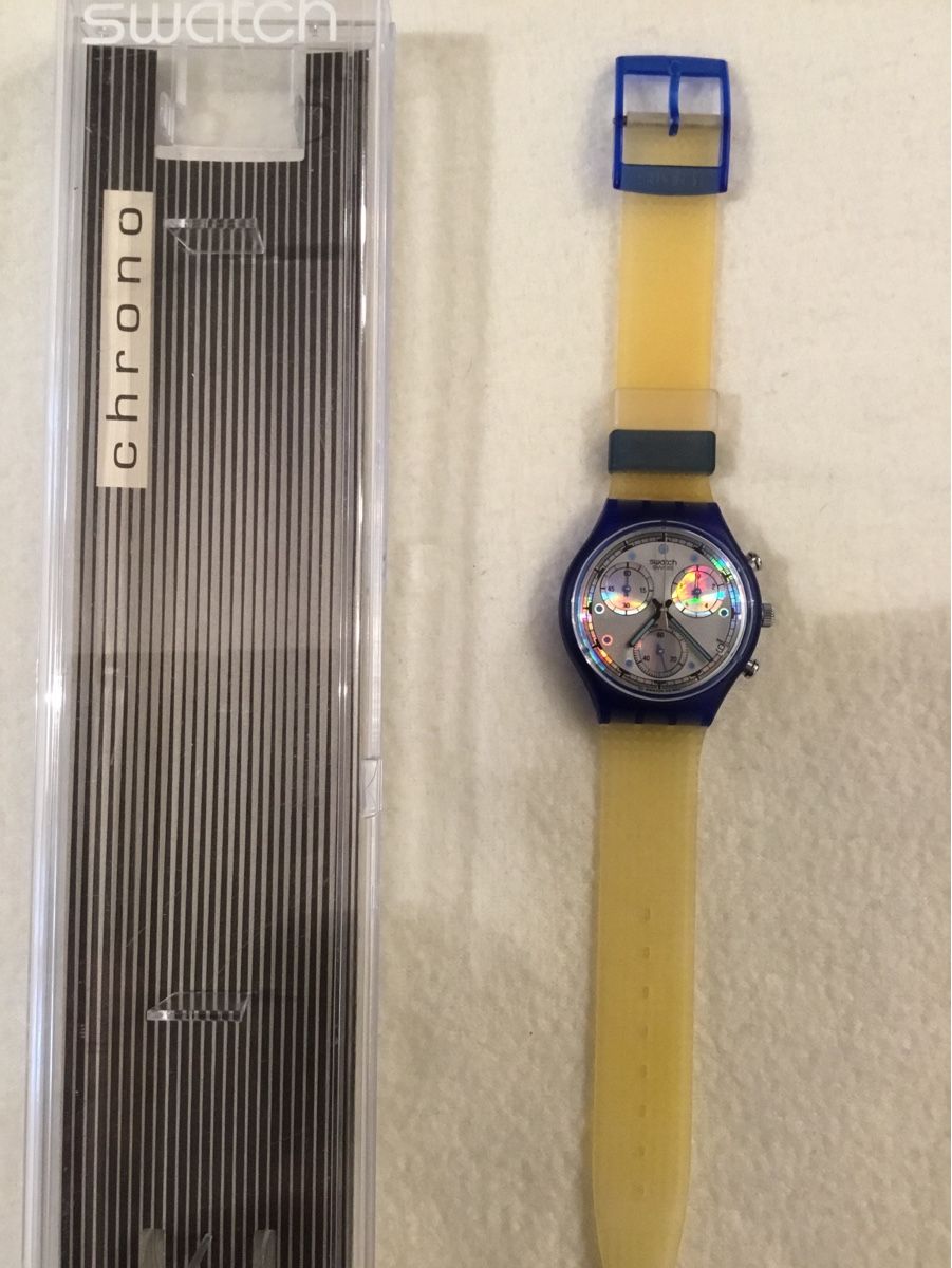 Swatch Orologi: Swatch chrono – Nuovo e nell'imballaggio originale da Neuchatel venduto da RinoICF 2