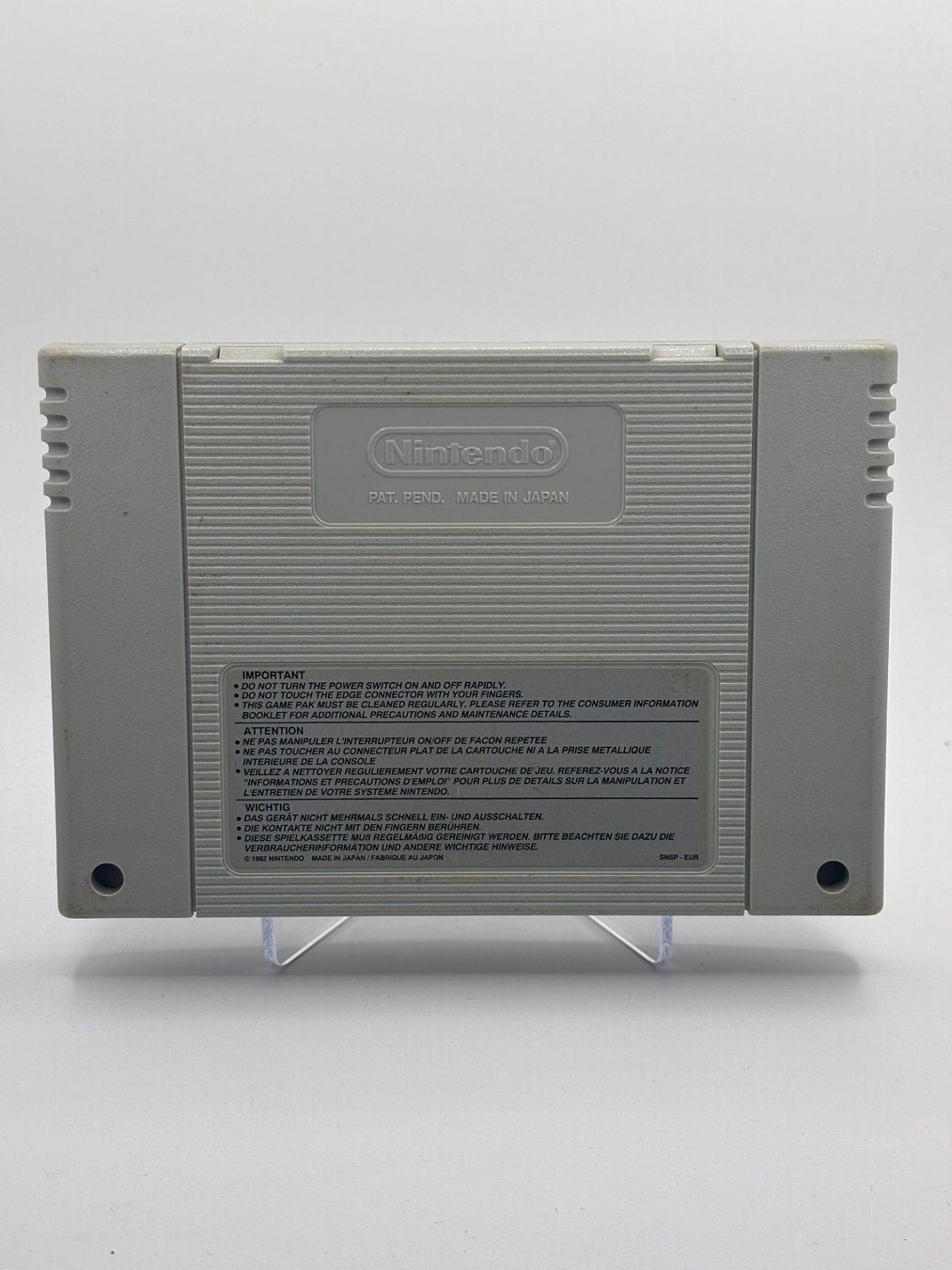 Giochi: SNES - F-Zero – Usato da Allschwil venduto da Bullach 1