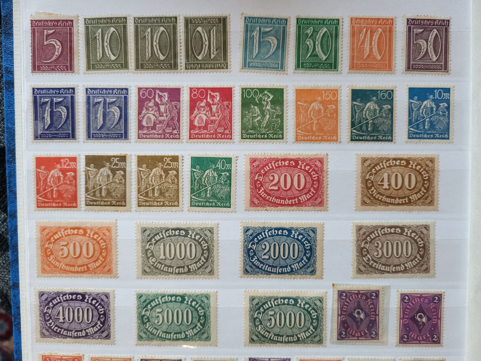 Alle Briefmarken: Kleinlot Deutsches Reich  – Neu (gemäss Beschreibung) aus stäfa von brandy66 1