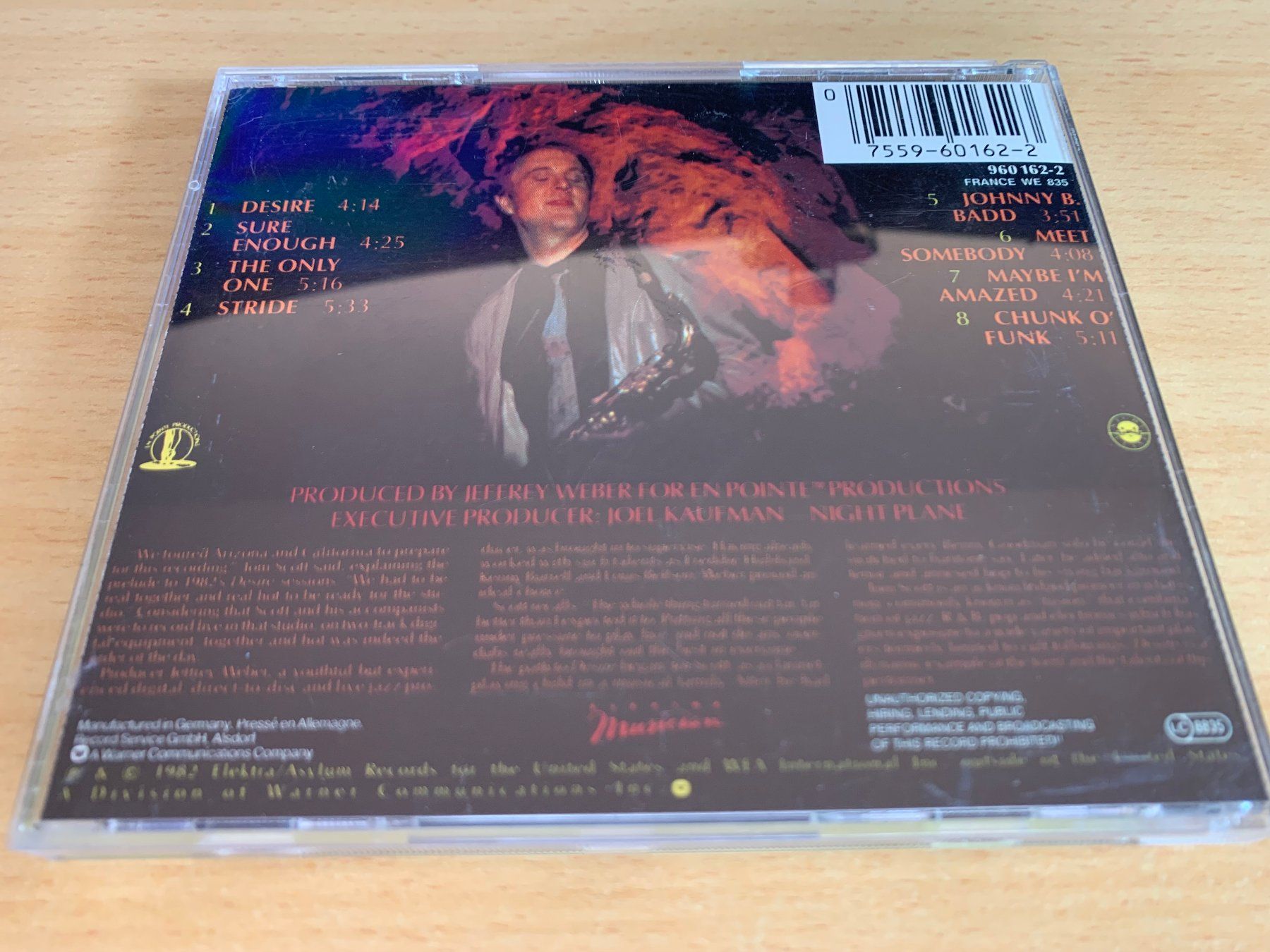 CD: Tom Scott – Desire – Usato da Rikon im Tösstal venduto da Alpenmutz 1
