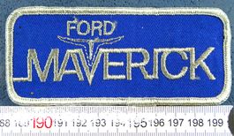 FORD MACERICK AUTO LOGO AUFNÄHER PATCH OHNE LEIM GESTICKT