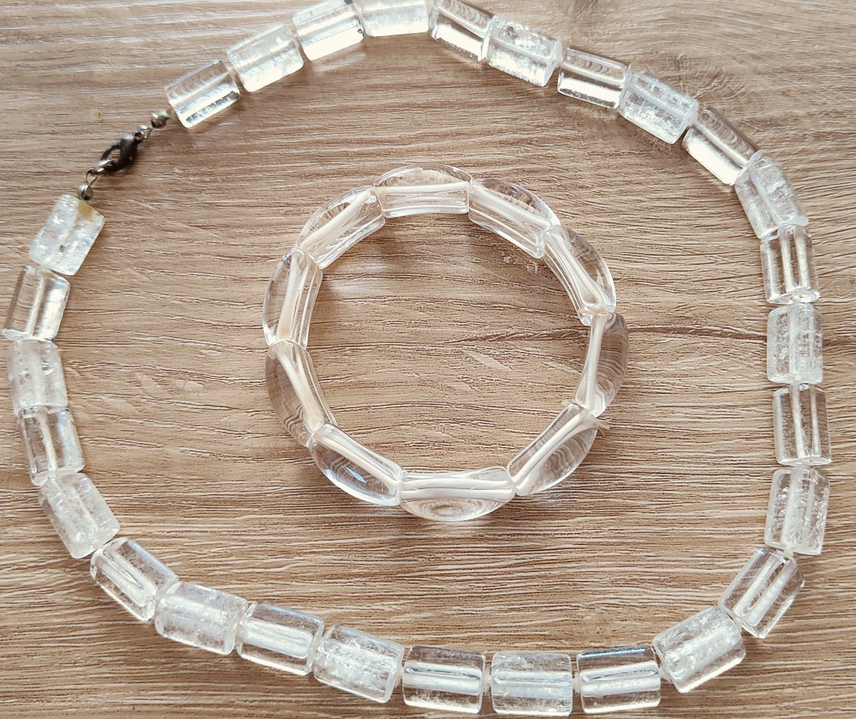 Catenine: Bergkristalkette und Armband Set – Usato da Kriens venduto da Ivana4