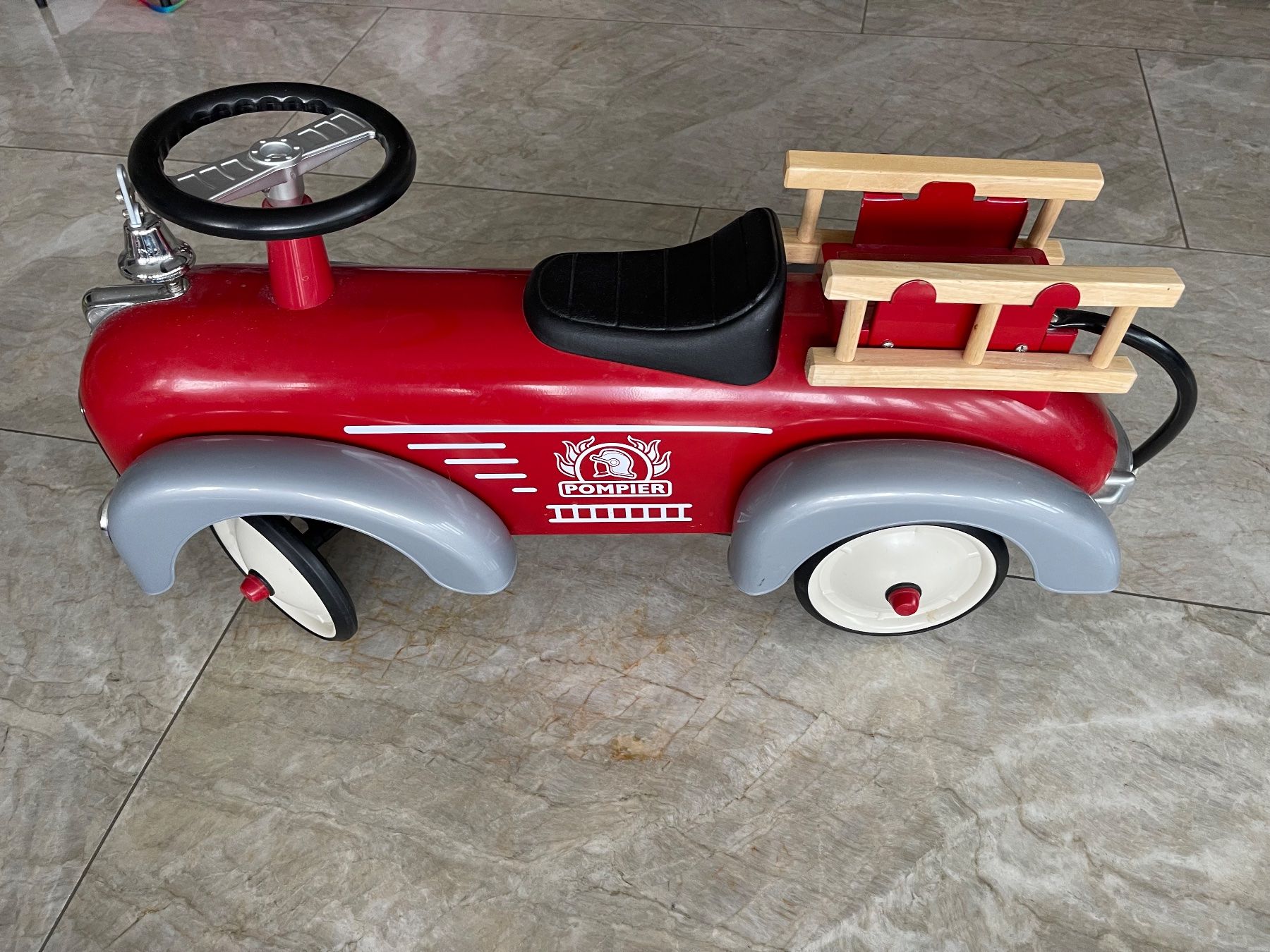 Baghera Veicoli per bambini: Baghera-Bobby-Car, Feuerwehrauto – Usato da Schaffhausen venduto da Wandah