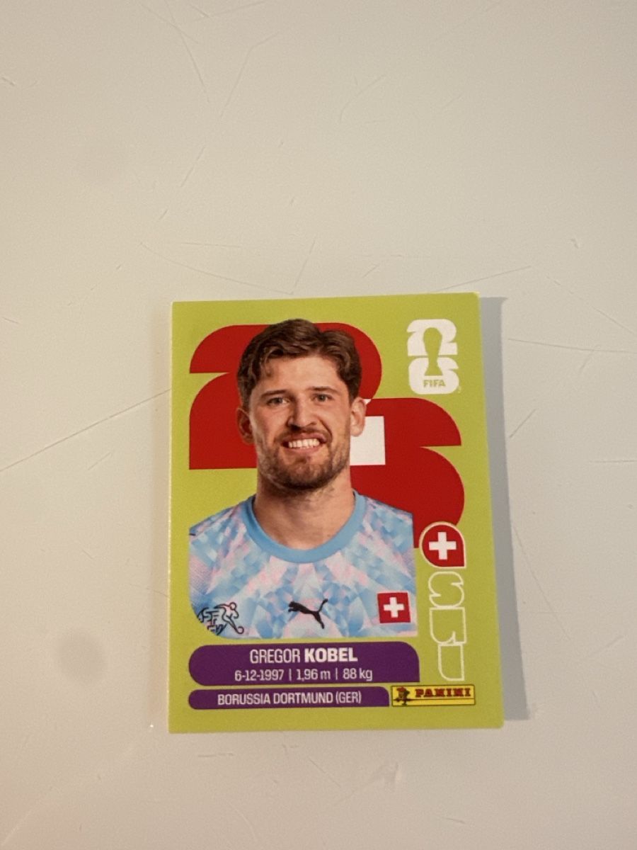 Panini Carte collezionabili: Panini 2026 Gregor Kobel SUI2 – Nuovo (secondo la descrizione) da Bern venduto da akl_sy9s