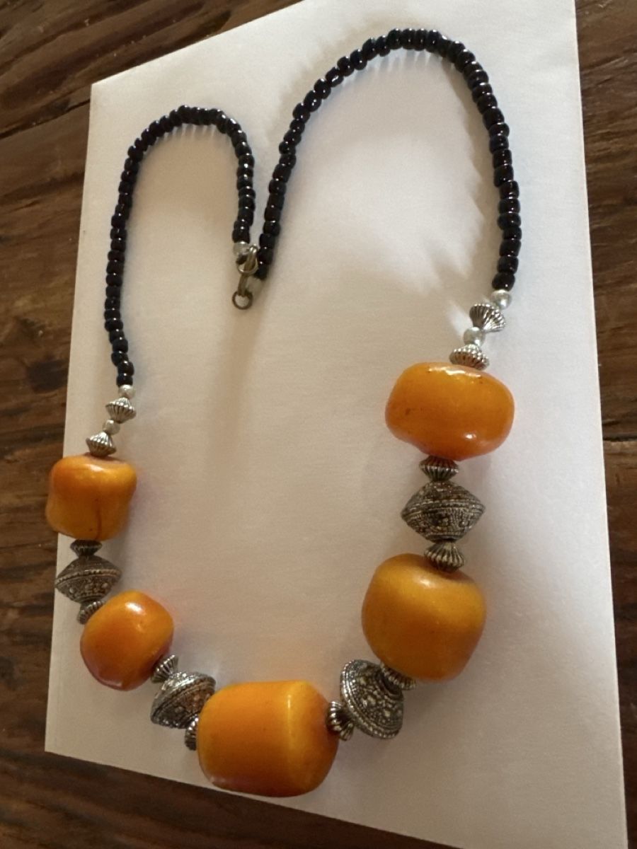 Catenine: Ältere Berber Kette Halskette handmade – Usato da Basel venduto da Joshy03 1