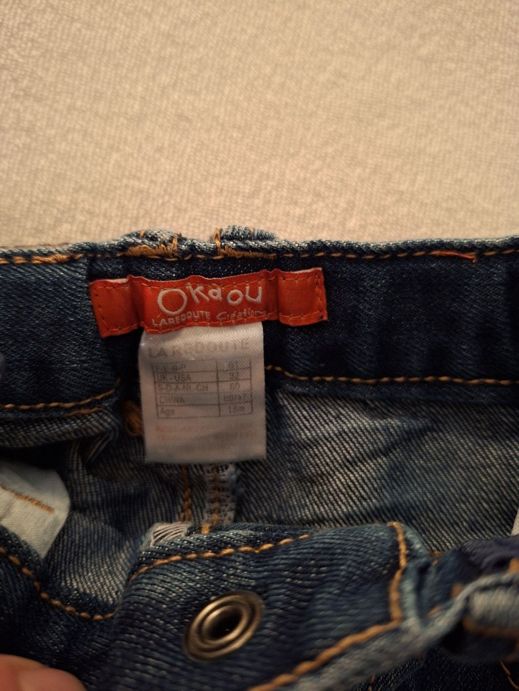 La Redoute Hosen: Short La Redoute denim taille 80 – Gebraucht aus Plan-les-Ouates von Laly_92 2