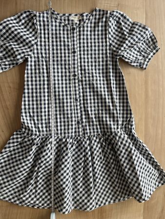 Mädchenkleid, kariert, POMPdeLUX✨, 122/128