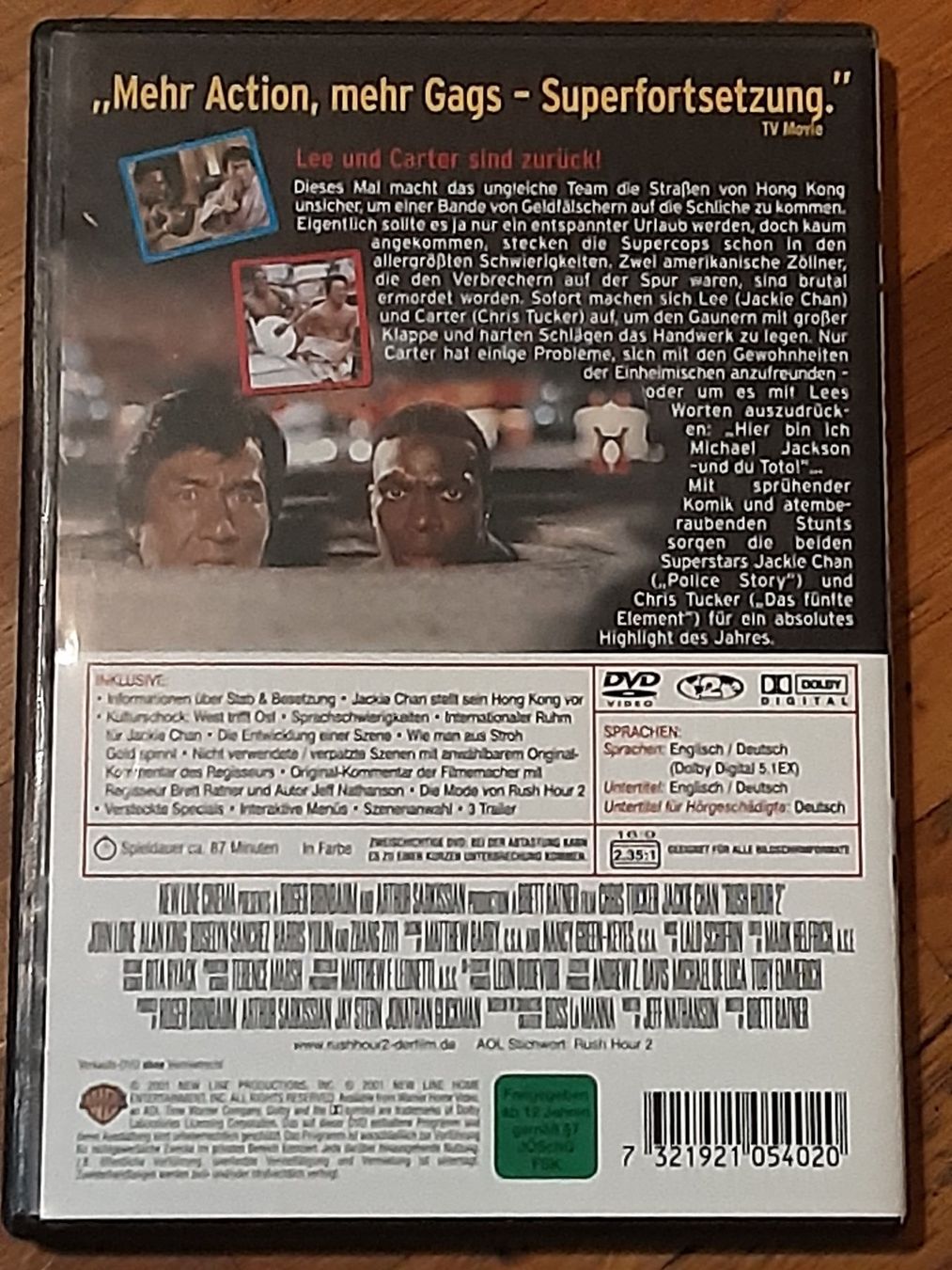 Tutti i DVDs: Rush Hour 2 – Usato da Wallisellen venduto da Sawr 1