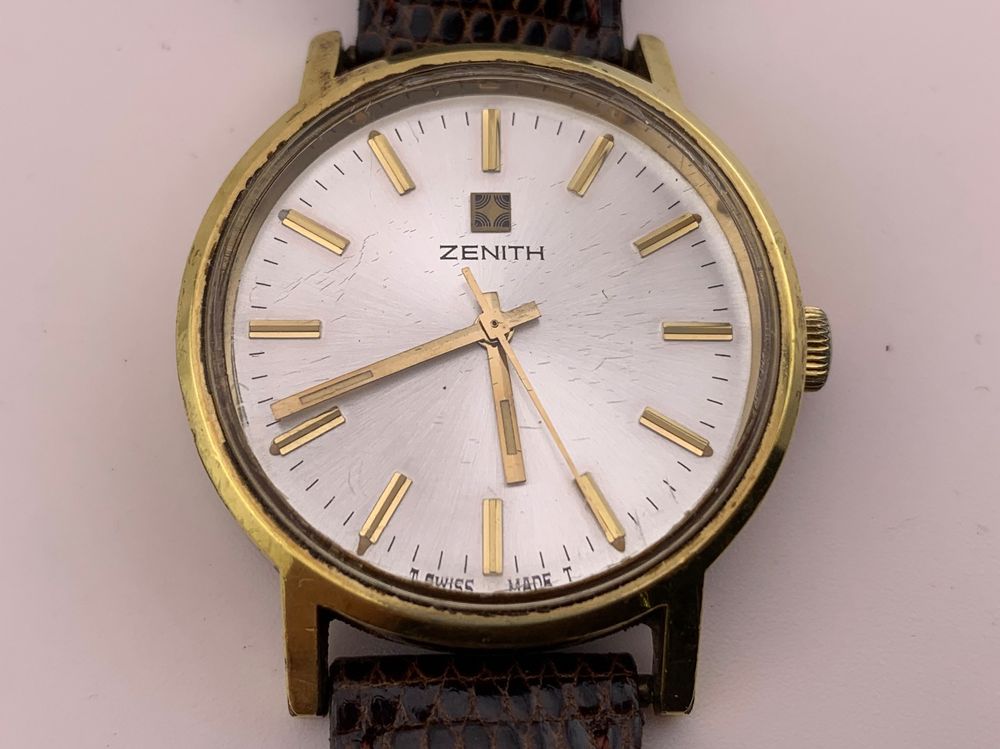 Montre Mécanique Zenith Homme - Fabrication Suisse, Occasion, Montre De Collection