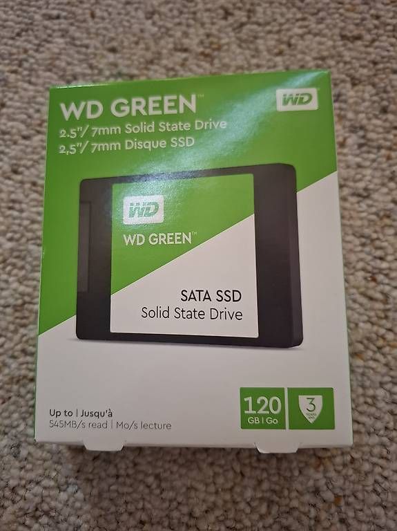 Dischi rigidi: SSD WD Green PC 3D, 120GB – Usato da Chur venduto da Josefina11
