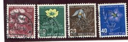 PJ 1949 Satz gestempelt J129 - J132