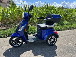 Seniorenmobil / Elektro-Dreirad – 15 km/h – neue Batterien