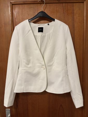 Eleganter Damen Blazer von zero, weiss, Gr. 36 - Neu