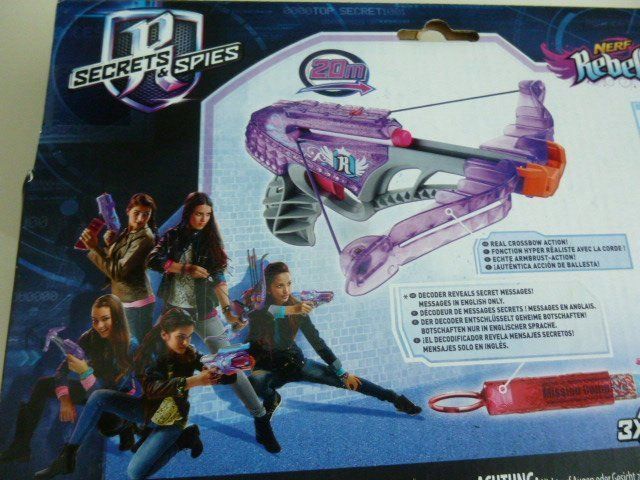Hasbro Giocattoli: Nerf Rebelle - Secrets Spies - 100% NEW – Nuovo e nell'imballaggio originale da Pambio Noranco venduto da Pol69 4