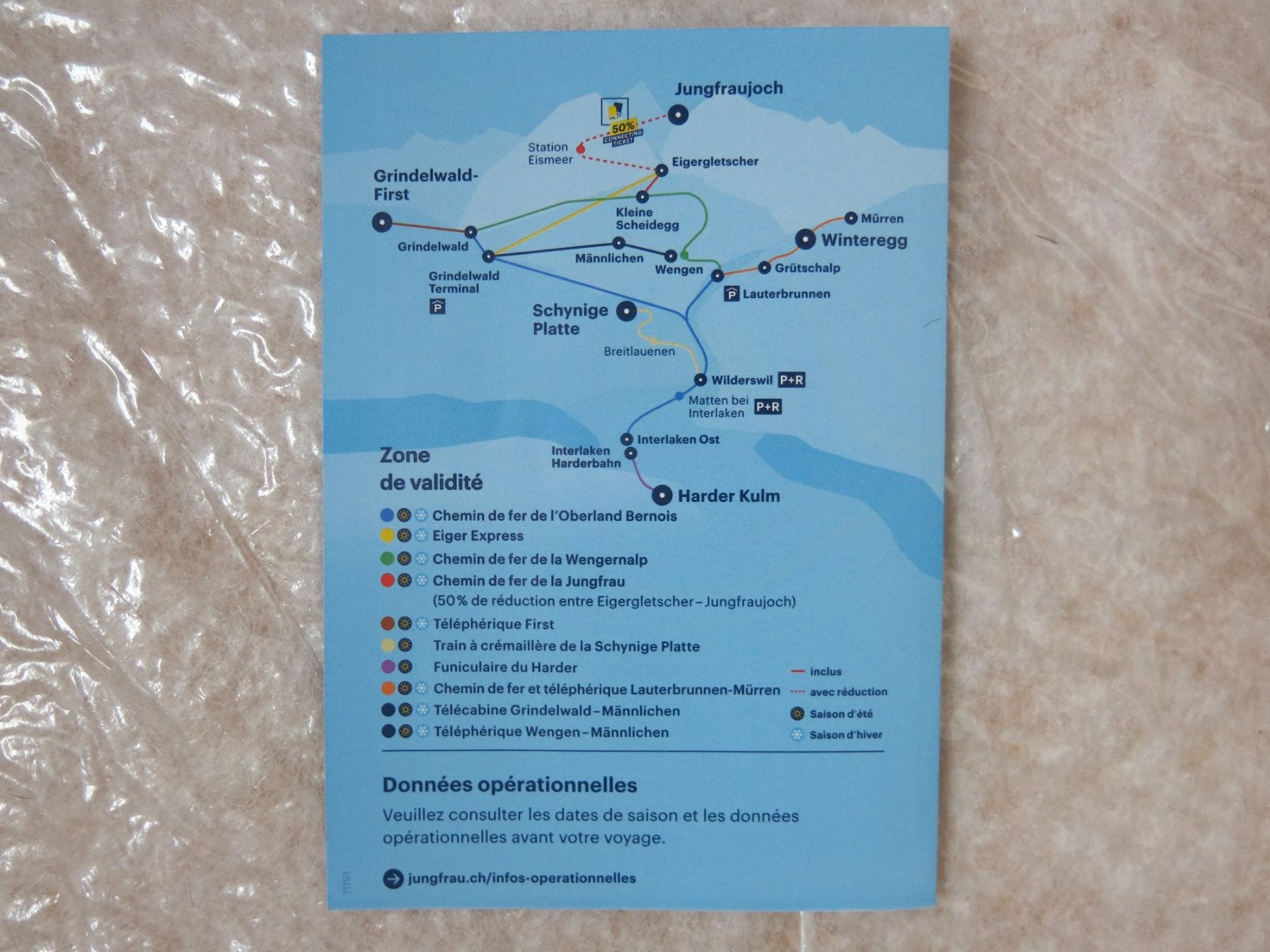Bons: 50% réduction sur le trajet Eigergletscher - Jungfraujoch – Neuf (Voir description) à Sissach par kaupa 3