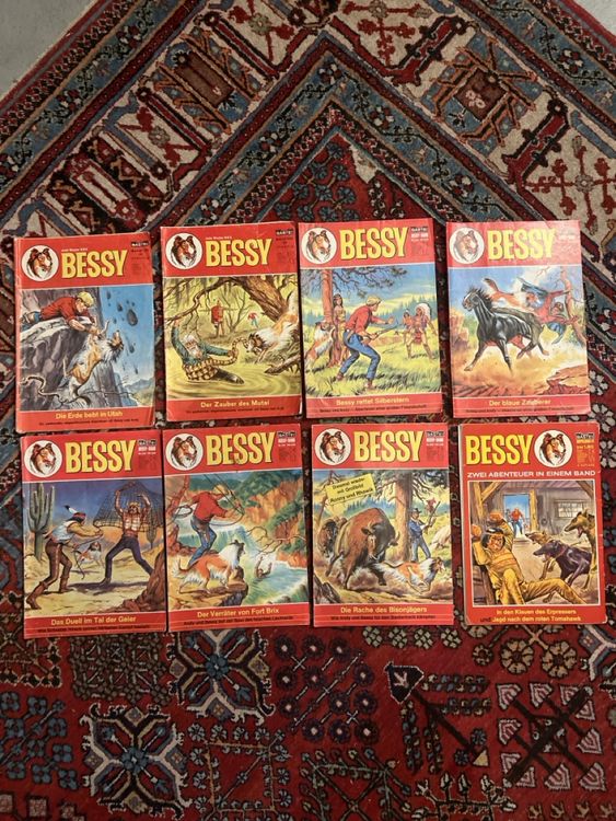 Bessy Comic-Sammlung: 8 Hefte 60/70er Jahre, Klaus Dill Kult (Gebraucht ...