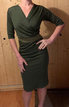 Chic Abito di cachemire70%,seta 30%-tg M/L