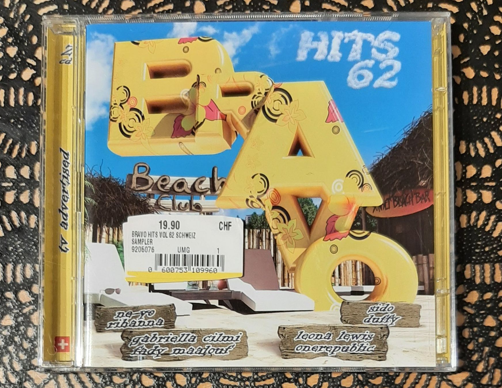 CD: Bravo Hits 62, Doppel CD, 2008, Hit Compilation, Sampler – Usato da Amriswil venduto da Celini3