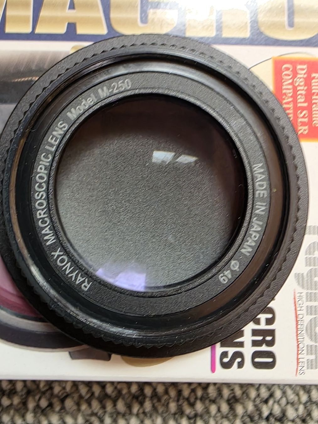 Obiettivi: Raynox Super Macro Conversion Lens DCR-250 – Usato da Oberiberg venduto da Obi1073 4