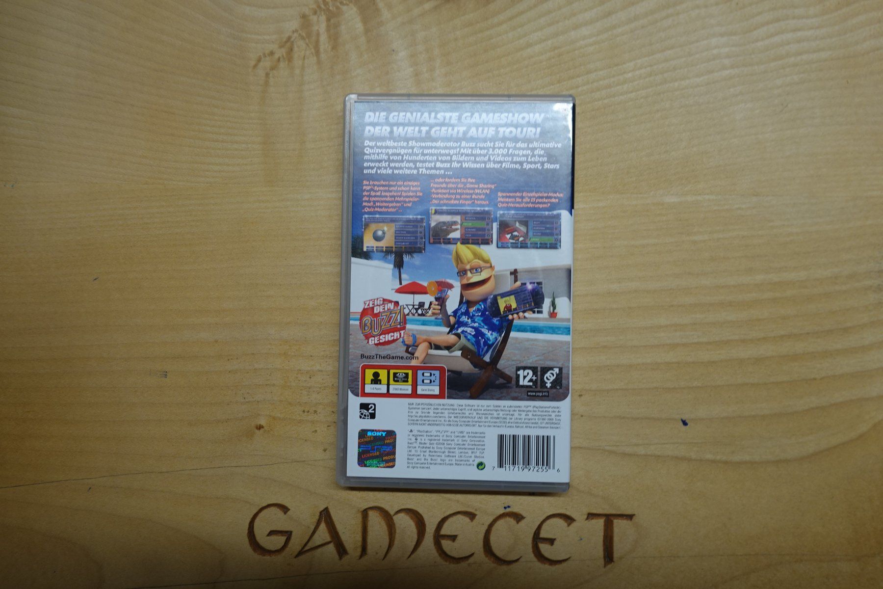 Sony Giochi: Buzz! Master Quiz nur OVP – Difettoso da Steinach venduto da Gamecet 2