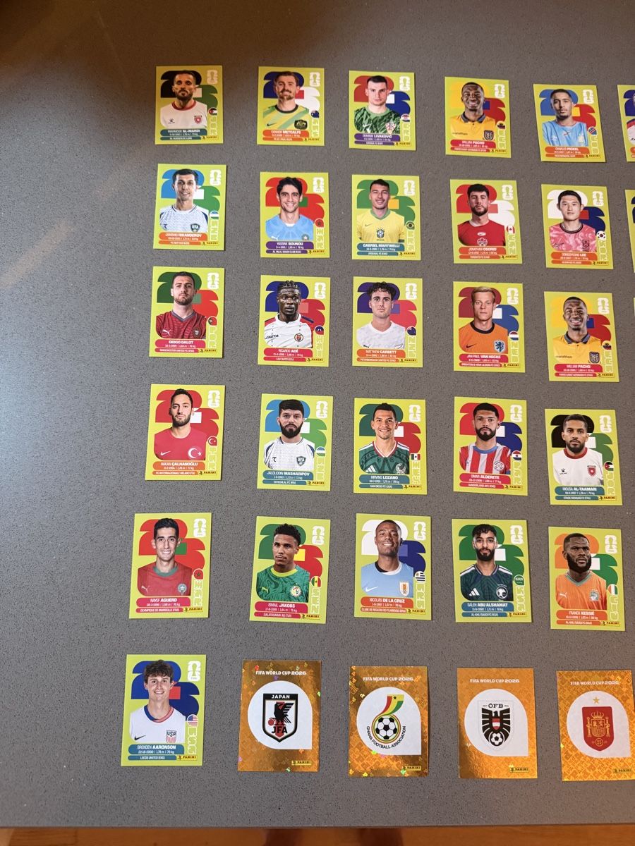 Autocollants: 54 Panini Sticker – Neuf (Voir description) à Wallisellen par MoPo00 1
