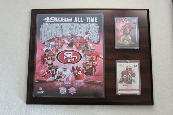 NFL Carte collezionabili: NFL San Francisco 49ers Plakette – Nuovo e nell'imballaggio originale da Reinach BL venduto da RetroGamesSportsMore 2