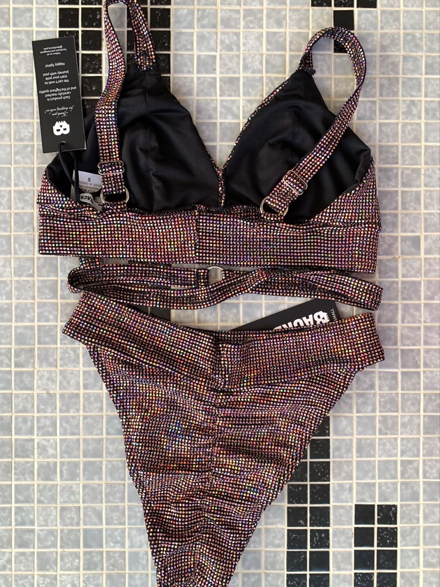 Costumi da bagno & Bikini: Ensemble pole dance ✨💎 BACKBONE neuf taille S  – Nuovo e nell'imballaggio originale da Lausanne venduto da Xiaoxi 1