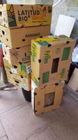 Banananenschachteln - Kisten - 2x Boîtes de déménagement
