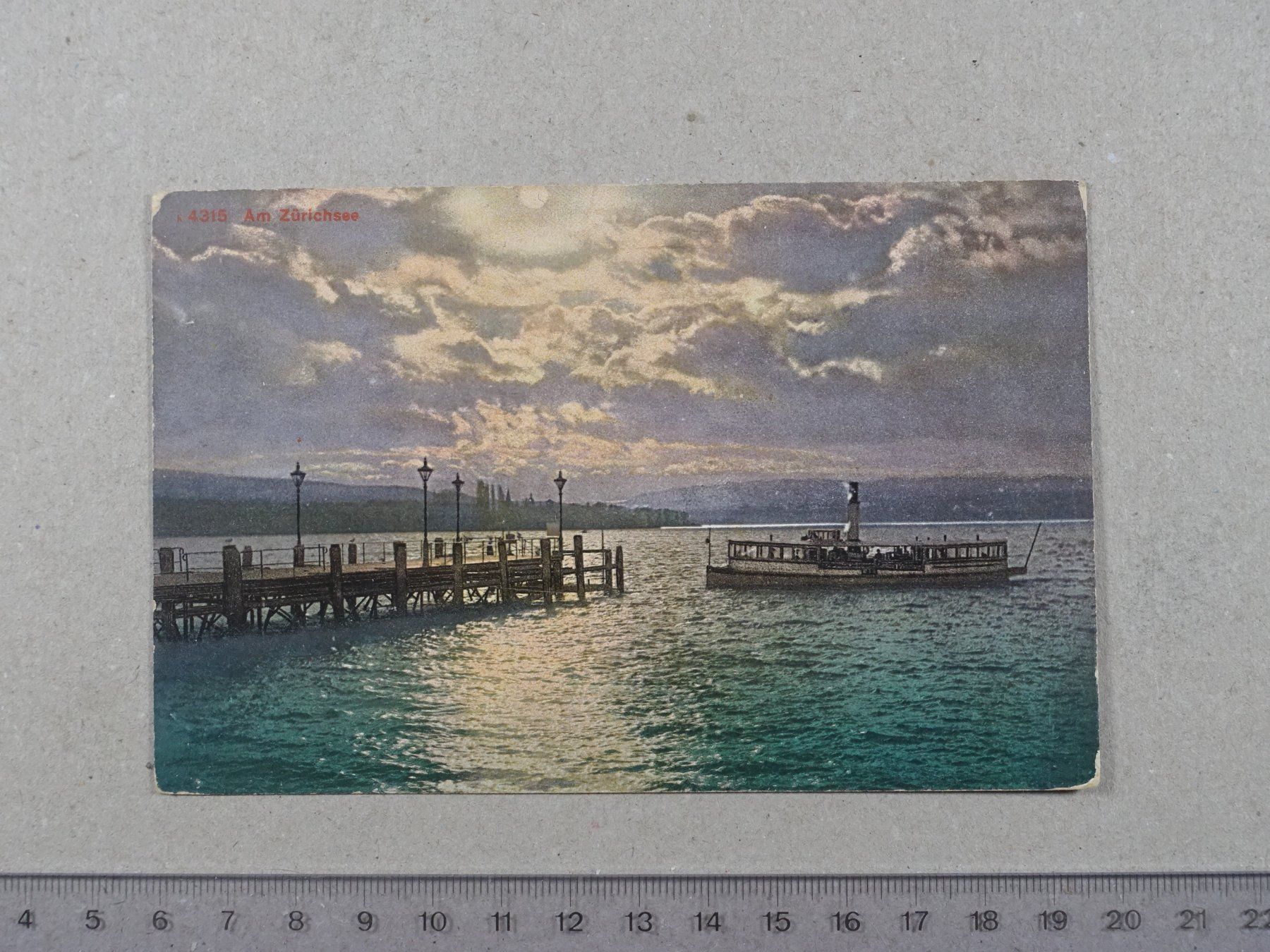 Cartes postales: Zürich, Schiff, Dampfschiff – D'occasion à Lenzburg par fh1