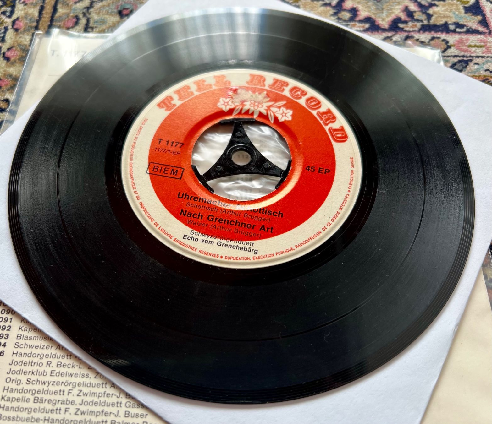 Dischi in vinile: Echo Vom Grenchebärg Schwyzerörgeli.Uhremacher-Schottisch 🛀 – Usato da Unterseen venduto da vinylmore 4