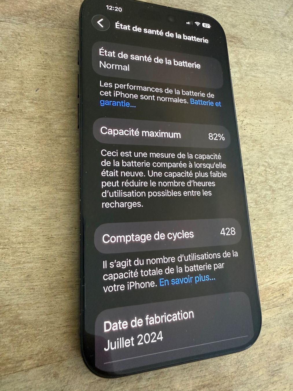 Apple Telefoni cellulari / Smartphones: iPhone 16 Pro Max 256gb – Usato da Le Mont sur Lausanne venduto da apb_2bgv 7