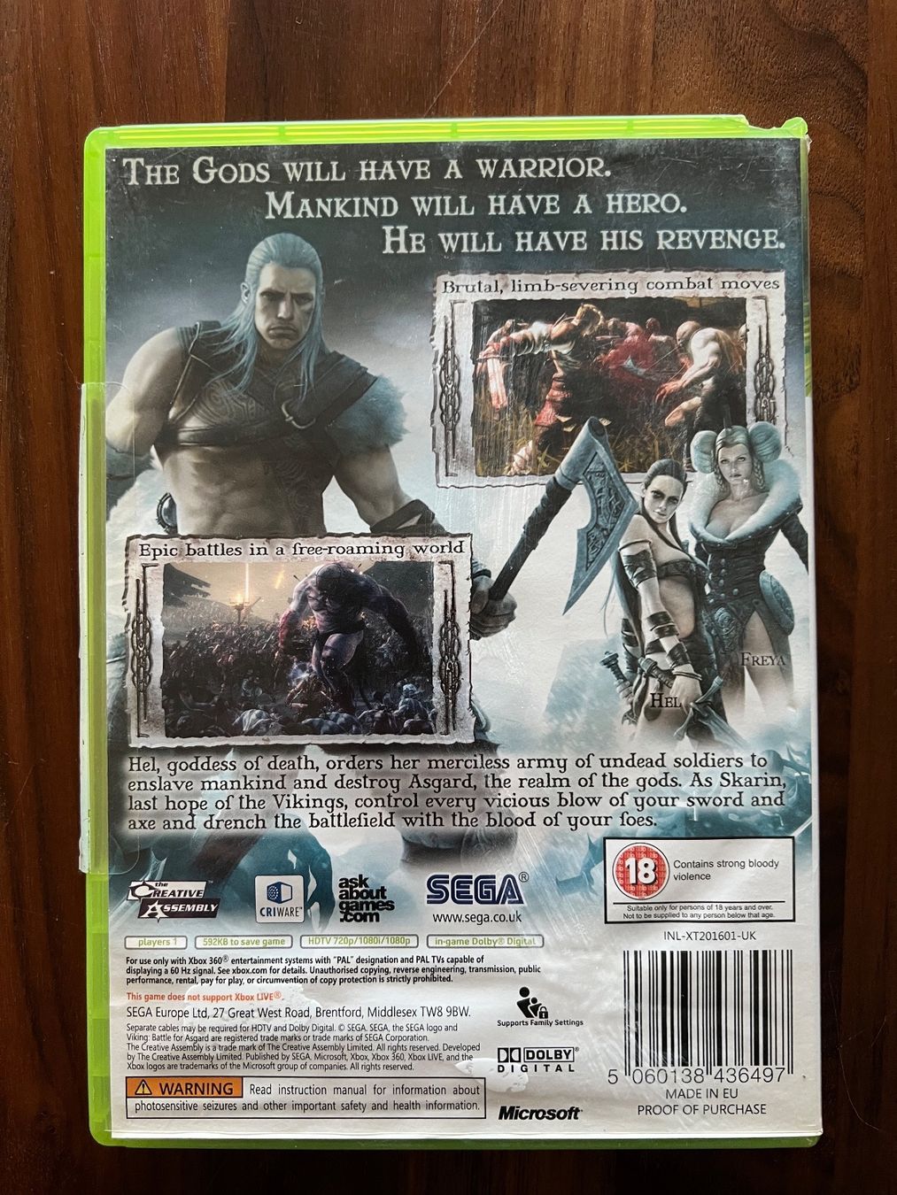 Jeux: Viking Battle for Asgard Xbox 360 – D'occasion à Dübendorf par CellarSeller 1