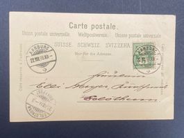 Gruss aus Olten - Jahr 1899