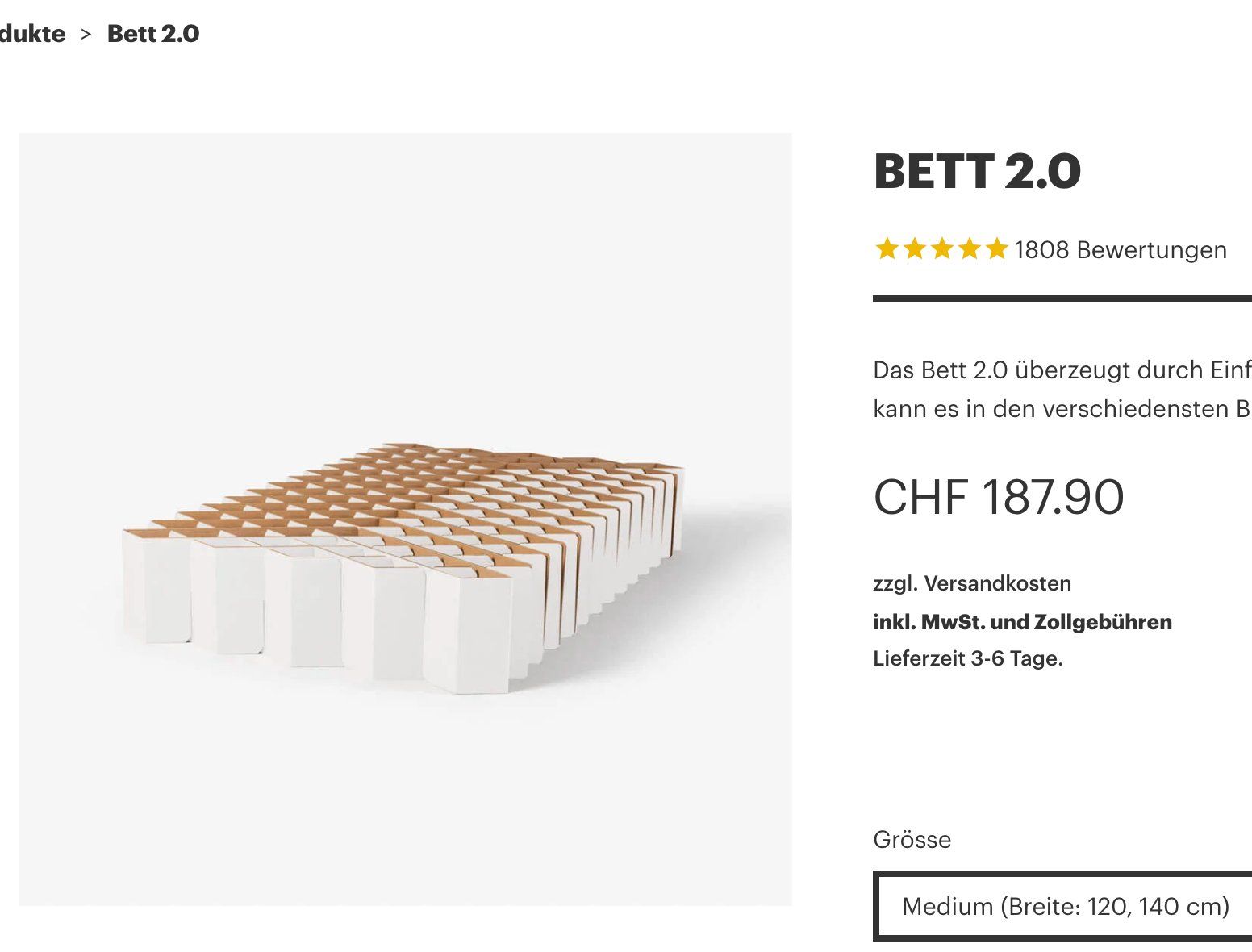 Letti: Room in a Box weiss – Usato da Zug venduto da aischahamdi