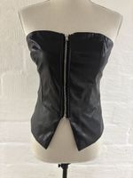 Damen Kunstleder Top,Gr.M(S)