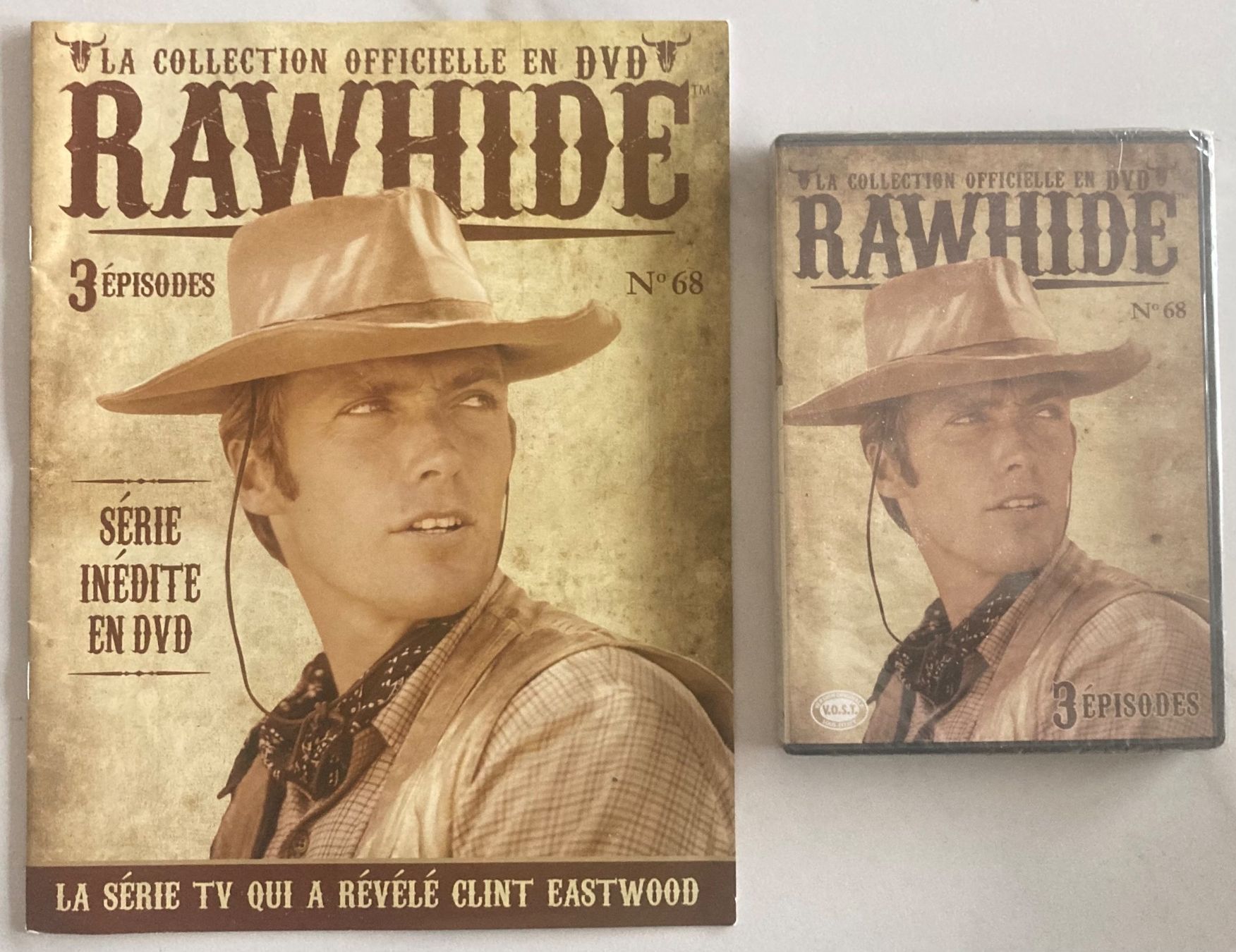 Tutti i DVDs: CLINT EASTWOOD - RAWHIDE N°68 – Usato da Poliez-Pittet venduto da Newtown-Records