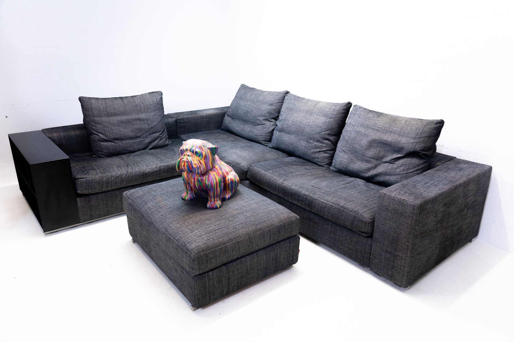 Flexform Divani: Flexform Groundpiece Sofa riesig Stoff - Lieferung möglich – Usato da Schaffhausen venduto da Studio-Ara