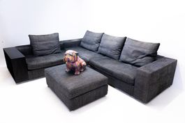 Flexform Groundpiece Sofa riesig Stoff - Lieferung möglich