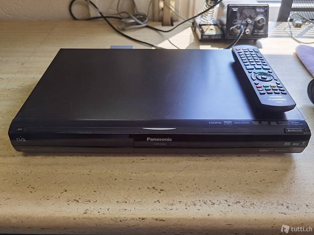 Alle DVDs: Panasonic DMR-EX93C DVD-Recorder – Gebraucht aus Horw von Bucher_AG_Horw