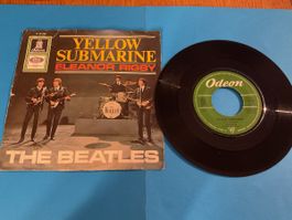 The Beatles Yellow Submarine Odeon Single 7" Vinyl guter Zus