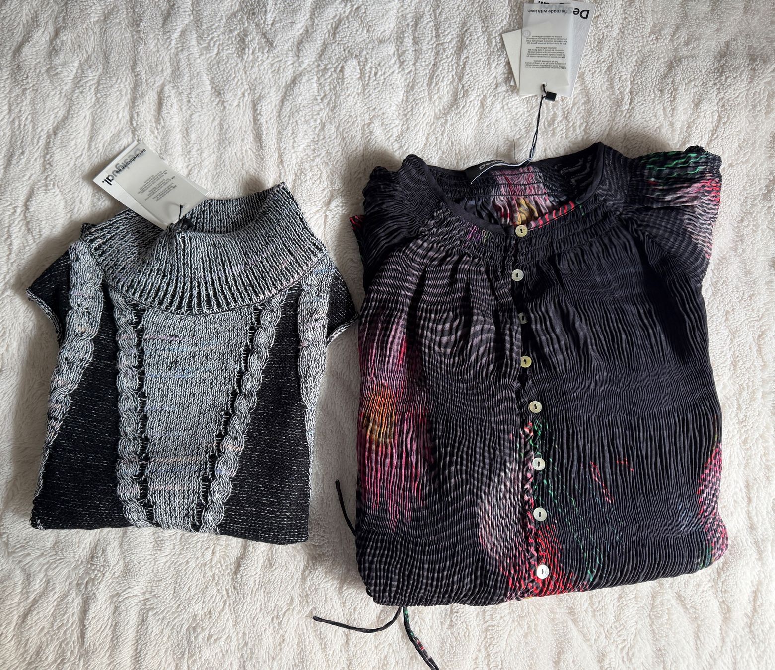 Desigual Blusen: Pullover Weste und Bluse von Desigual – Neu und originalverpackt aus Zürich von emm_9ydh
