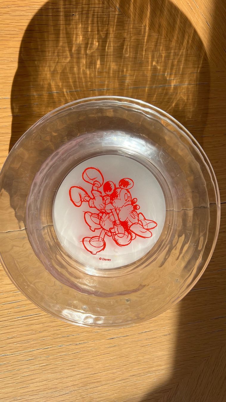 Set di piatti: Disney Mickey Mouse Glas-Service, 22-teilig – Nuovo (secondo la descrizione) da Schübelbach venduto da Dolly990_2 2