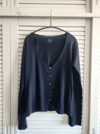 Majestic Paris cardigan noir. Coton/cachemire