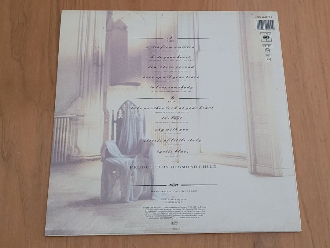 Schallplatten: LP Bonnie Tyler – Gebraucht aus Martigny von MZ-67 1