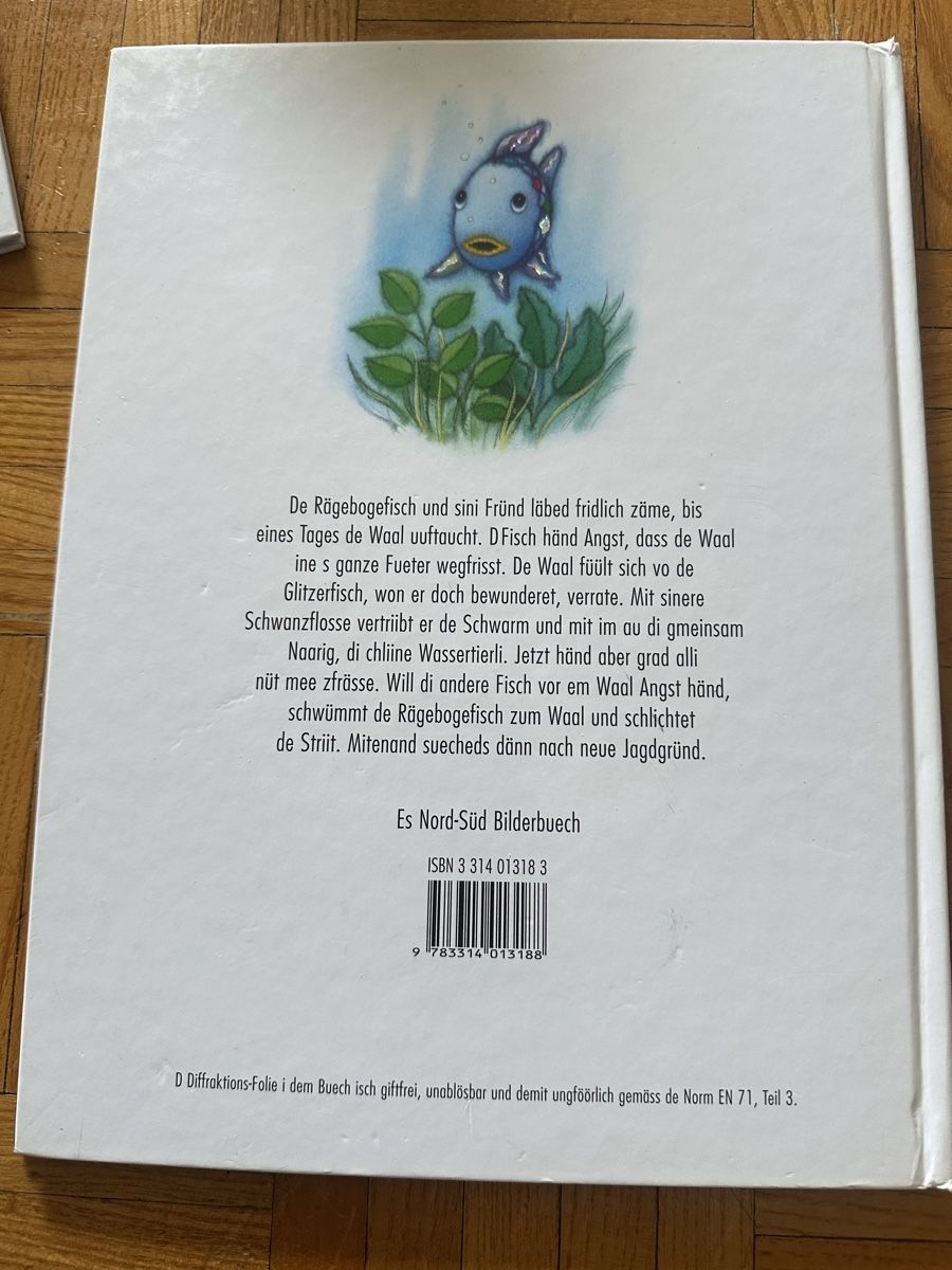 Libri: Der Regenbogenfisch stiftet Frieden  – Usato da Uster venduto da bek_v2ct 8