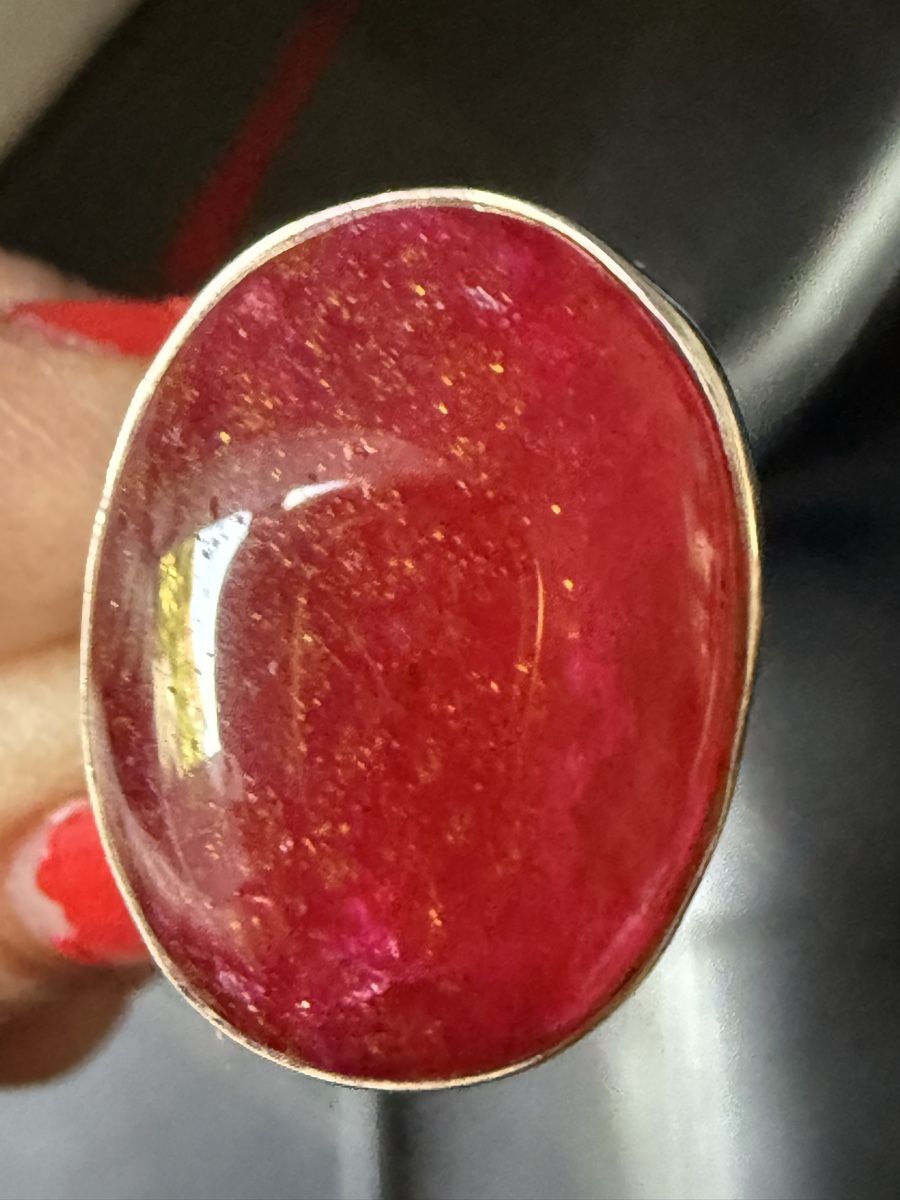 Anelli: Ring mit rot stein – Difettoso da Oberhof venduto da RealStone 2
